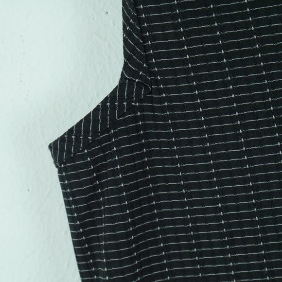 Vintage Express S Maxi Dress Black Dark Academia Y2K 90s Grunge Whimsigoth Punk - Picture 4 of 9